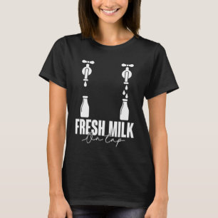 T-shirt Lait Frais Sur Le Robinet Allaitement Première Foi