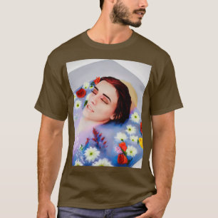 T-shirt Lait Illustration numérique réalisée dans Photosho