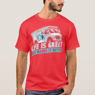 T-shirt Lait Milkman Milk Camion 2