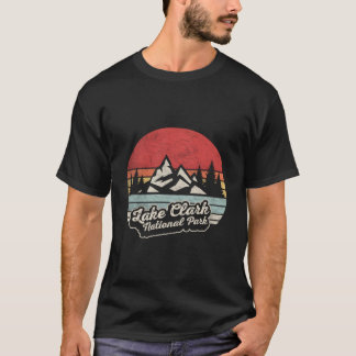 T-shirt Lake Clark National Park Map