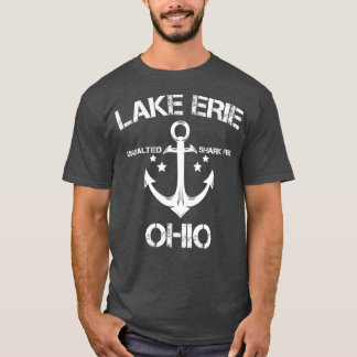 T-shirt LAKE ERIE OHIO Funny Fishing Camping Cadeau été