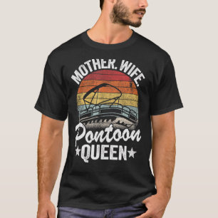 T-shirt Lake Life Femmes Maman Mère Femme Ponton Reine 5