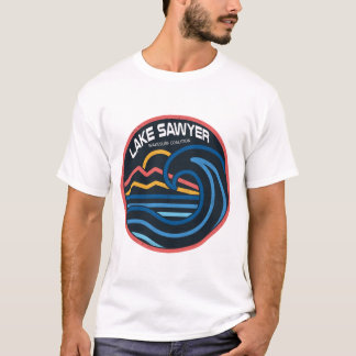 T-shirt Lake Sawyer Wake Surf Men's Shirt