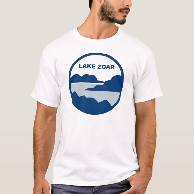 T-shirt Lake Zoar Mens Lumière T de base (Devant)
