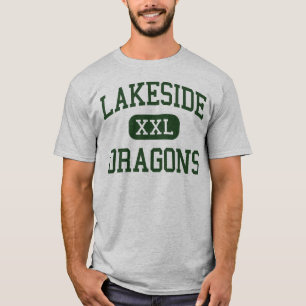 T-shirt Lakeside - dragons - lycée - Ashtabula Ohio