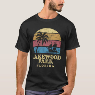 T-shirt Lakewood Park Florida Treasure Coast 70s Vintage S