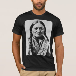 T-shirt Lakota Chef Abandon : assis Bull Fort Buford