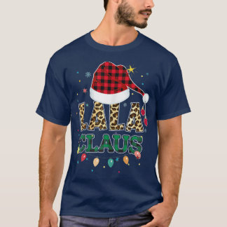 T-shirt Lala Claus Santa Hat Grandma Lala Buffalo L