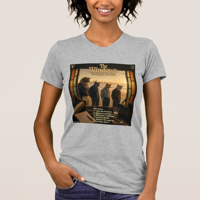 T-shirt L'album Windows : une parodie (Devant)