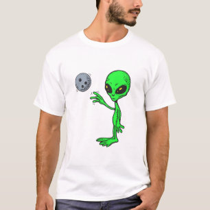 T-shirt l'alien de bowling
