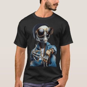T-shirt L'alien funky