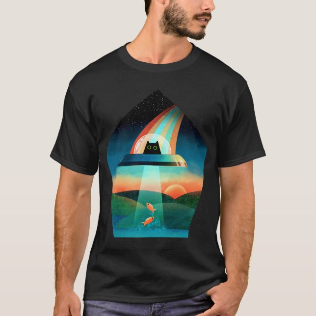 T-shirt L'alien parfait drôle (Devant)