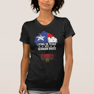 T-shirt L'Allemagne, ancêtre de l'État du Texas, drapeau