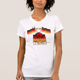 T-shirt L'Allemand maîtrise la petite chemise de dames