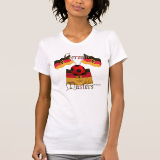 T-shirt L'Allemand maîtrise la petite chemise de dames