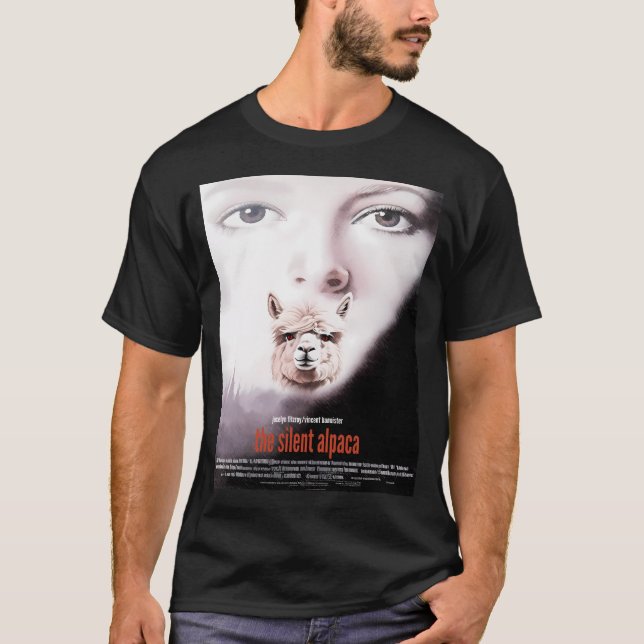 T-shirt L'Alpaca silencieux (Devant)