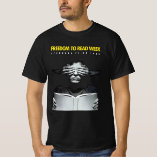 T-shirt L'alphabétisation est la liberté Libre de lire les