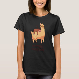 T-shirt Lama Alpaca Paresseux Pyjama Officiel Nuit