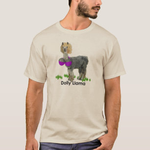 T-shirt Lama de chariot