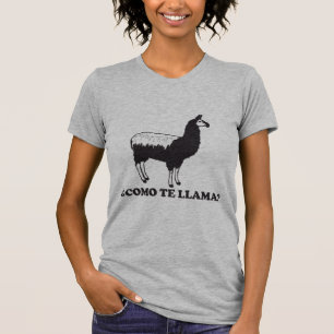 T-shirt Lama de Como Te