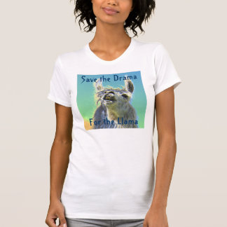 T-shirt Lama de drame