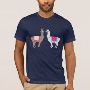 T-shirt Lama de drame
