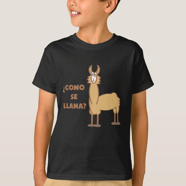 T-shirt Lama de Se de Como ? #2 (Devant)
