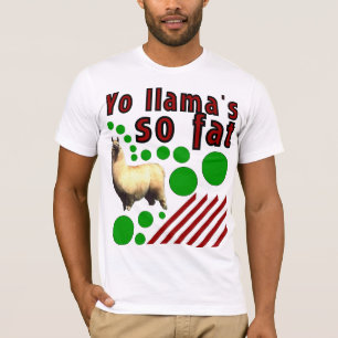 T-shirt Lama de Yo si gros !