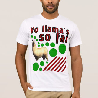 T-shirt Lama de Yo si gros !