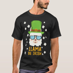 T-shirt Lama être irlandais Lama Alpaca St Patrick's Day