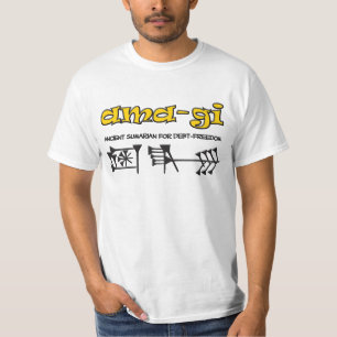 T-shirt l'ama~gi signifie le debt~freedom
