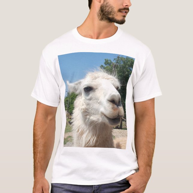 T-shirt Lama heureux (Devant)