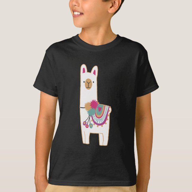 T-shirt Lama mignon (Devant)