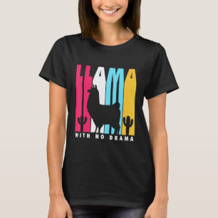 T-shirt Lama mignon sans drame
