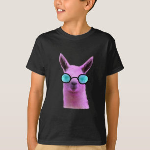 T-shirt Lama rose frais !