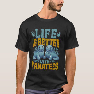 T-shirt Lamantin Drôle Vache de Mer