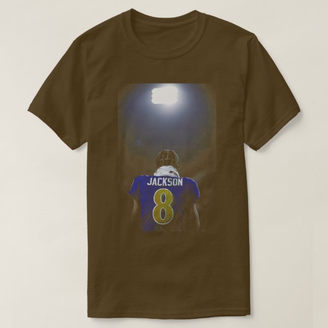 T-shirt Lamar Jackson 1 (Design devant)