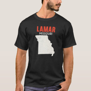 T-shirt Lamar Missouri USA State America Travel Missourian