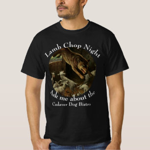 T-shirt Lamb Chop Night Cadaver Dog Bistro Whittier Alaska