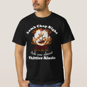 T-shirt Lamb Chop Night Vicious Sid's Bar Whittier Alaska