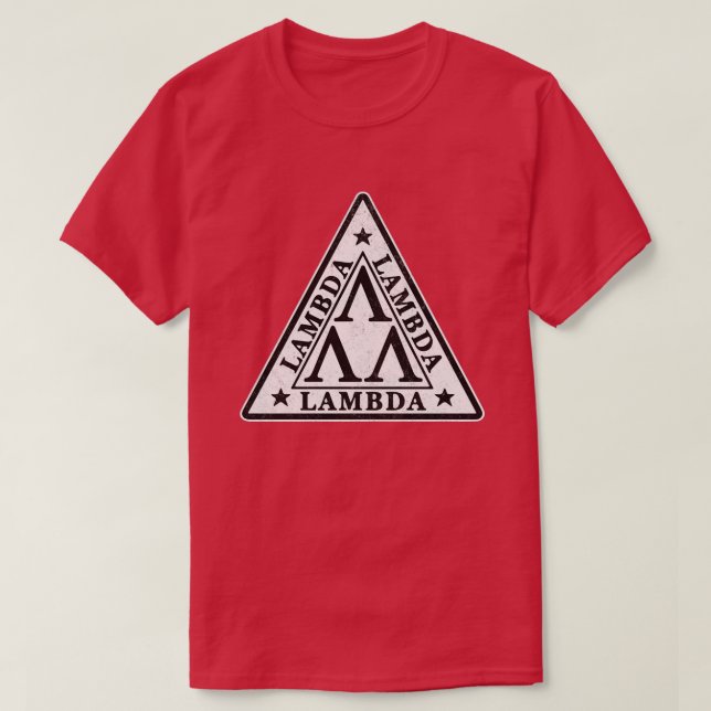 T-shirt Lambda Lambda Lambda (Design devant)