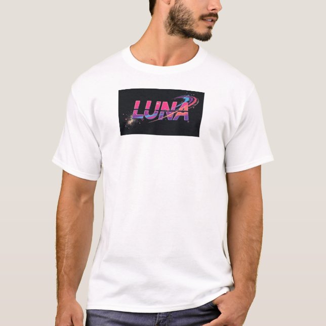 T-shirt L'ambiance futuriste de LUNA (Devant)