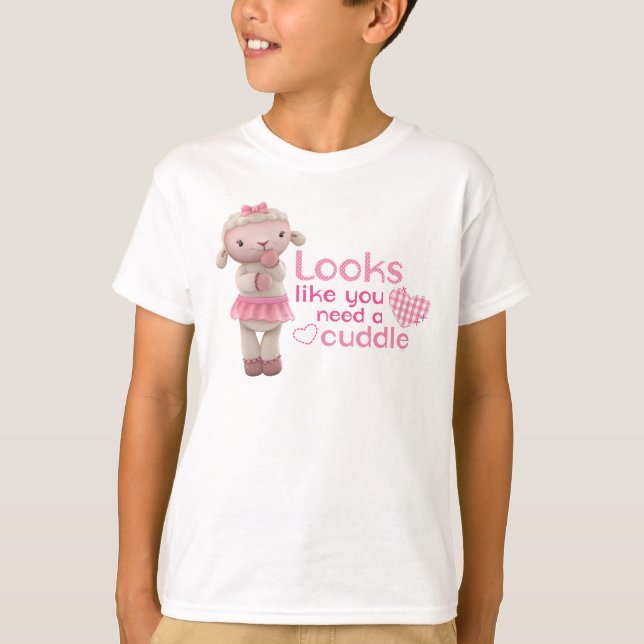 T-shirt Lambie - On dirait que vous avez besoin d'une flaq (Devant)