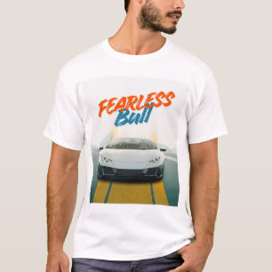 T-shirt Lamborghini Supercar Taureau Intrépide Graphique B