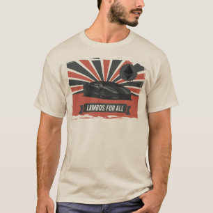 T-shirt Lambos pour toute la pièce en t d'Ethereum