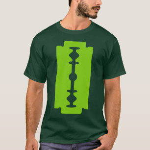 T-shirt Lame de Razor - Martian Green sur Dark