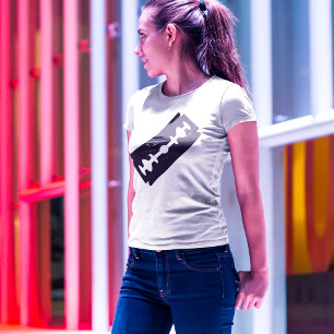 T-shirt Lame nette