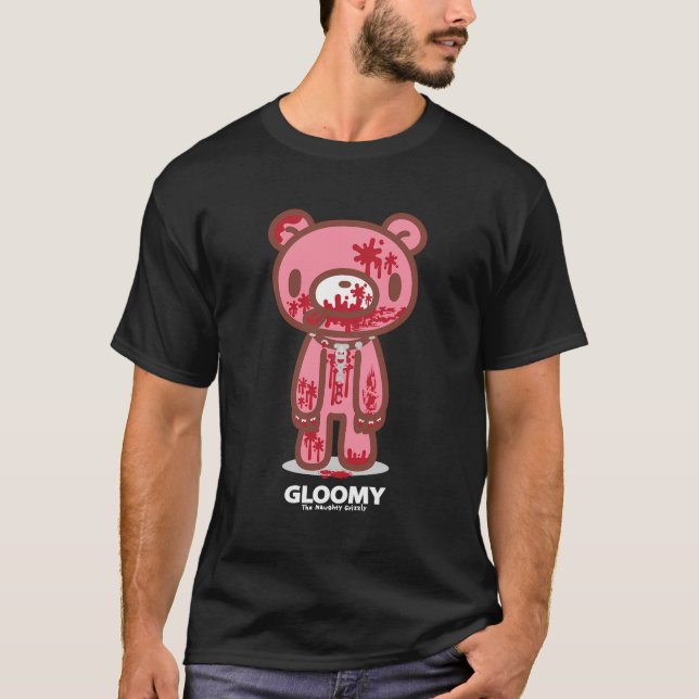 T-shirt Lamentable Ours Naughty Grizzly (Devant)