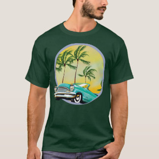 T-shirt L'Américain au coucher du soleil