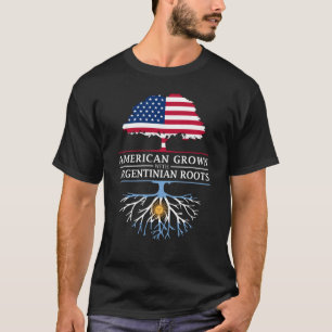 T-shirt L'Américain développé avec l'Argentin enracine  